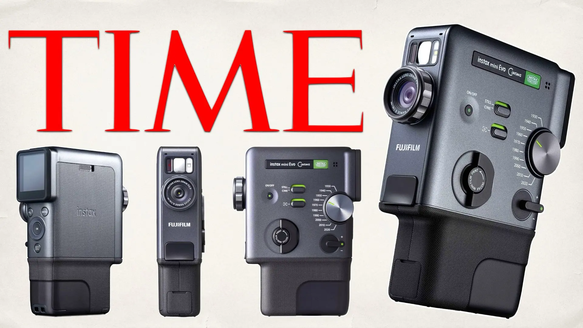 Fujifilm Mini Evo Cinema Earns TIME Best Inventions Honor