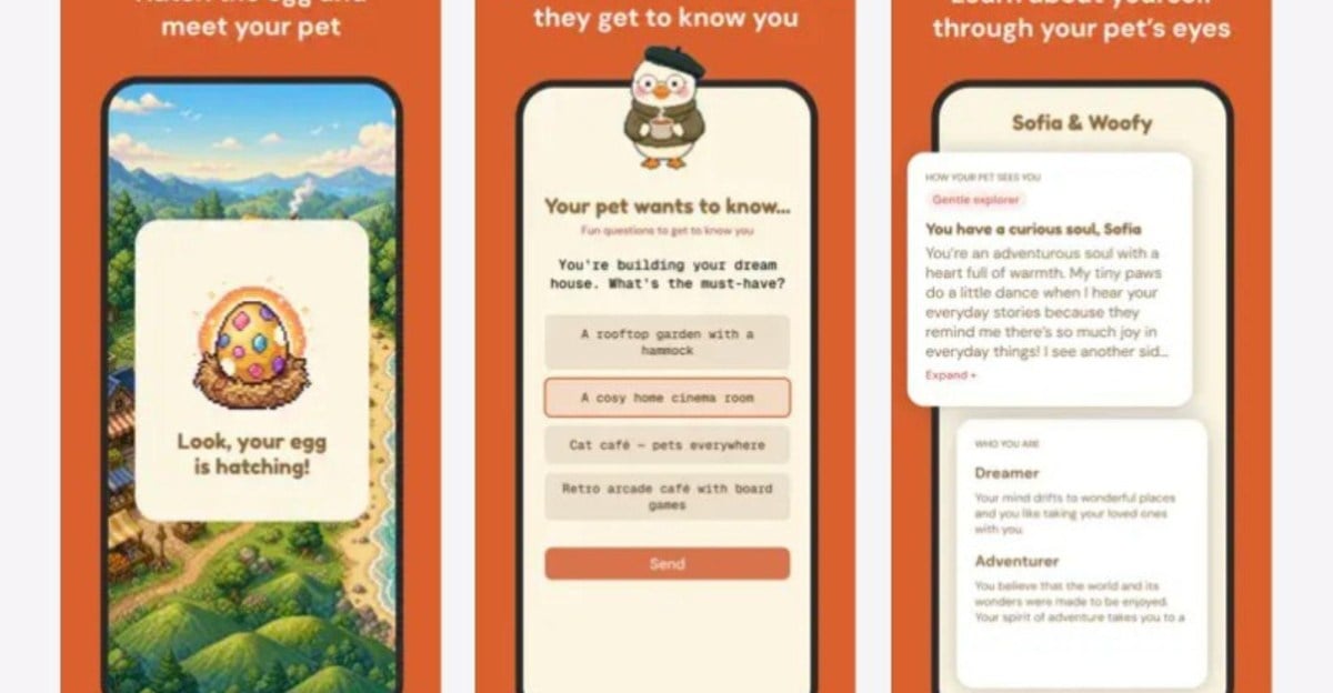 A screenshot taken of the Waddle World app from Apple’s App store