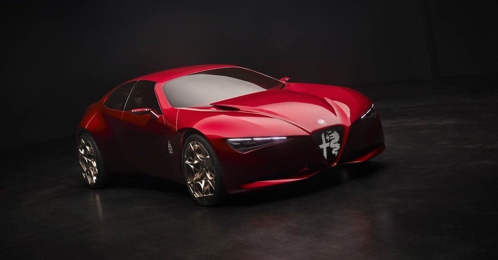 Alfa Romeo Debuts Cuorerosso Concept Car At Paris Motor Show