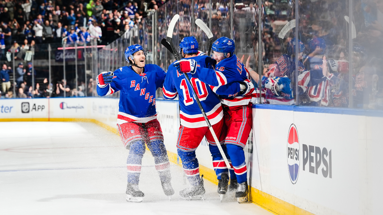 Rangers Beat Lightning as Alexis Lafrenière Scores Twice in New York