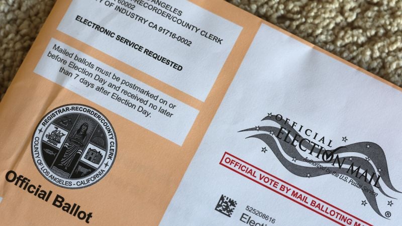 With midterms underway, Justice Department presses California to withhold flagged voters’ ballots