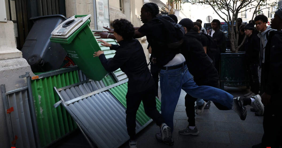 French Students Protest Proposed Spending Cuts and School Conditions