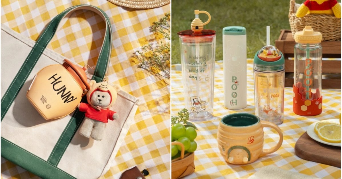 Starbucks Singapore Launches Winnie the Pooh Collection