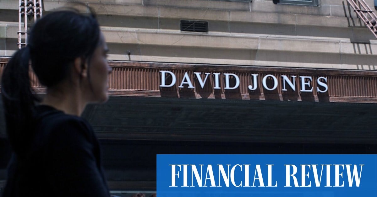 David Jones under financial stress as directors seek support