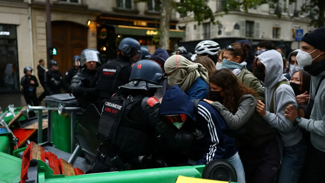 French Students Protest Underfunded Schools Amid Mass Arrests and Injuries