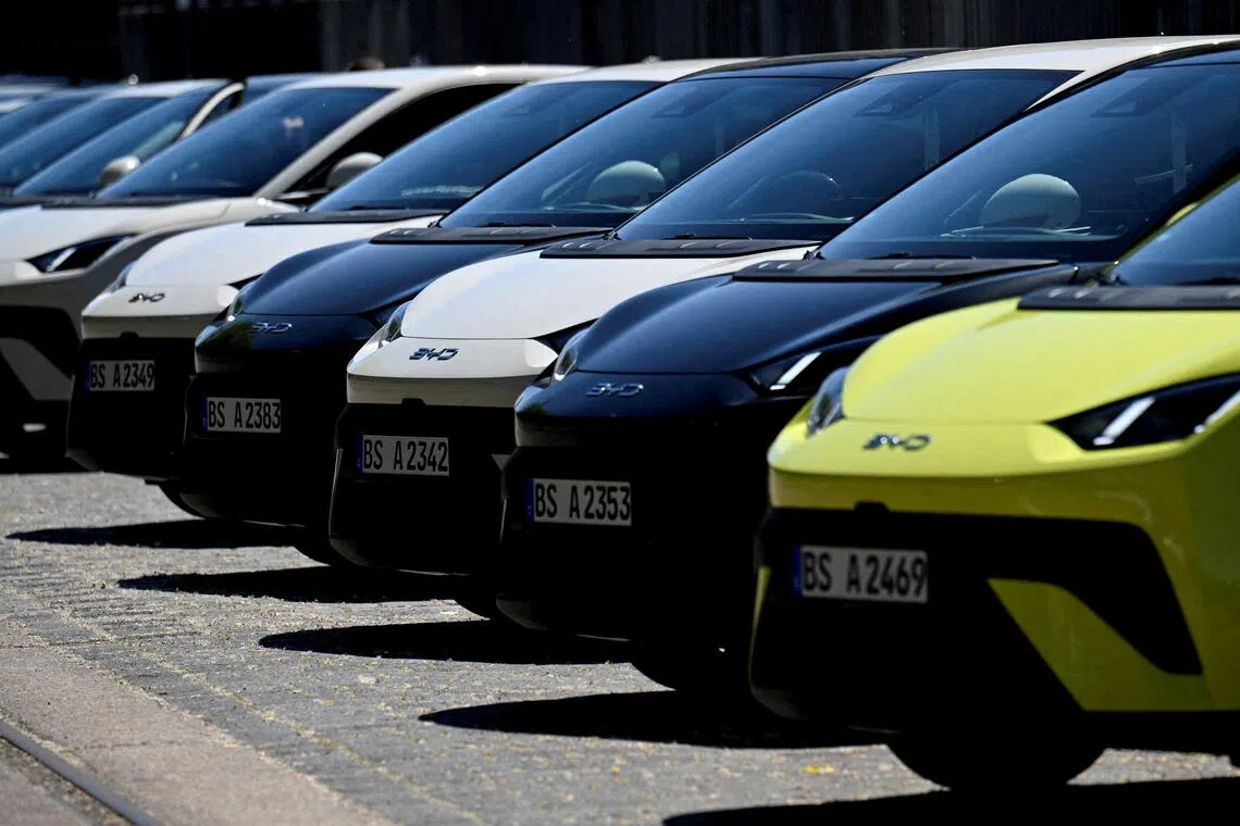 Britain to consider 45% tariffs on Chinese electric vehicles