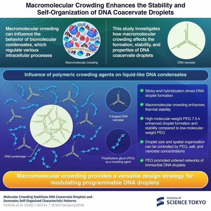 Macromolecular crowding could help build artificial cell systems