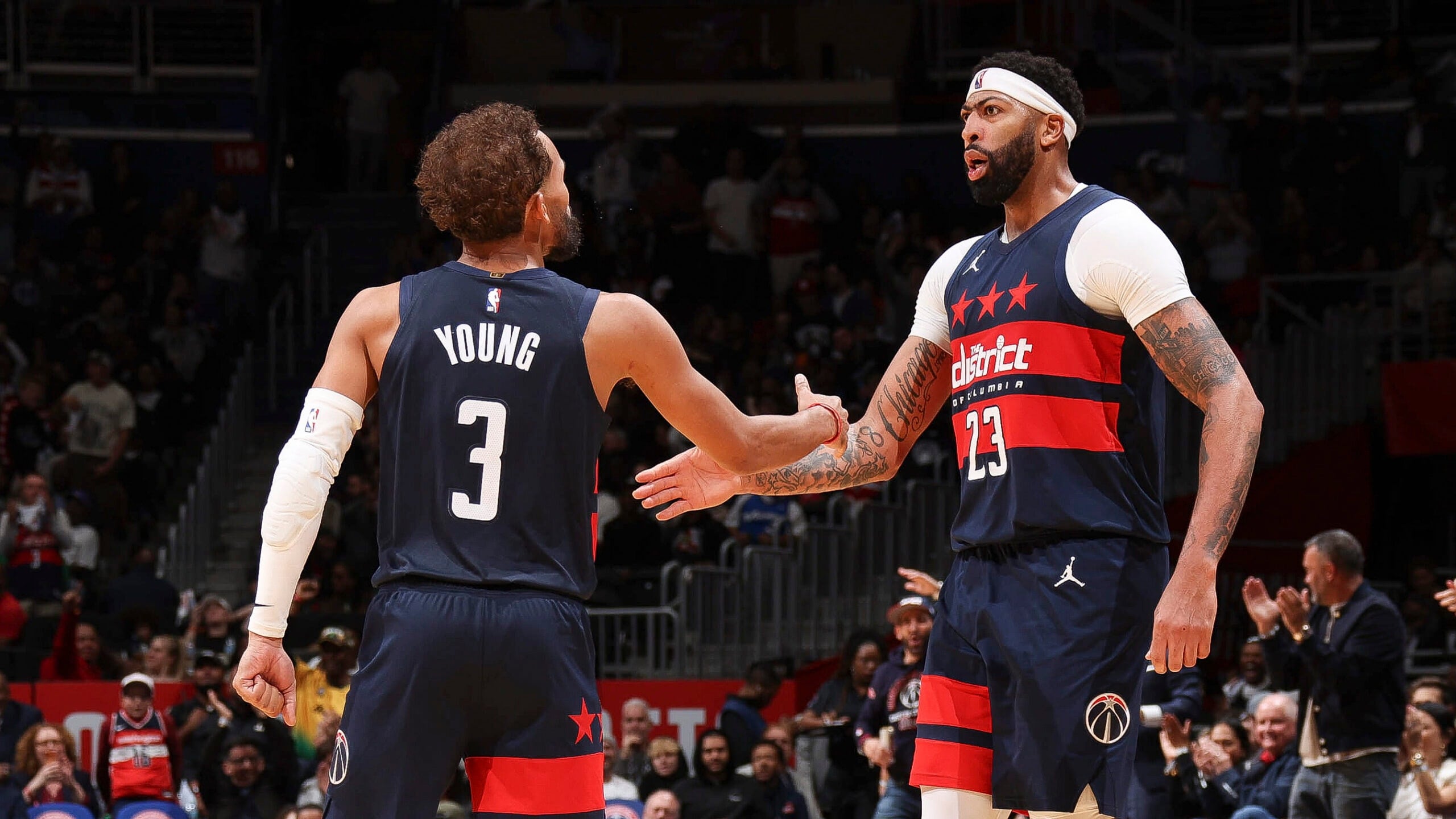 4 takeaways: Wizards lean on star duo to secure season-opening victory