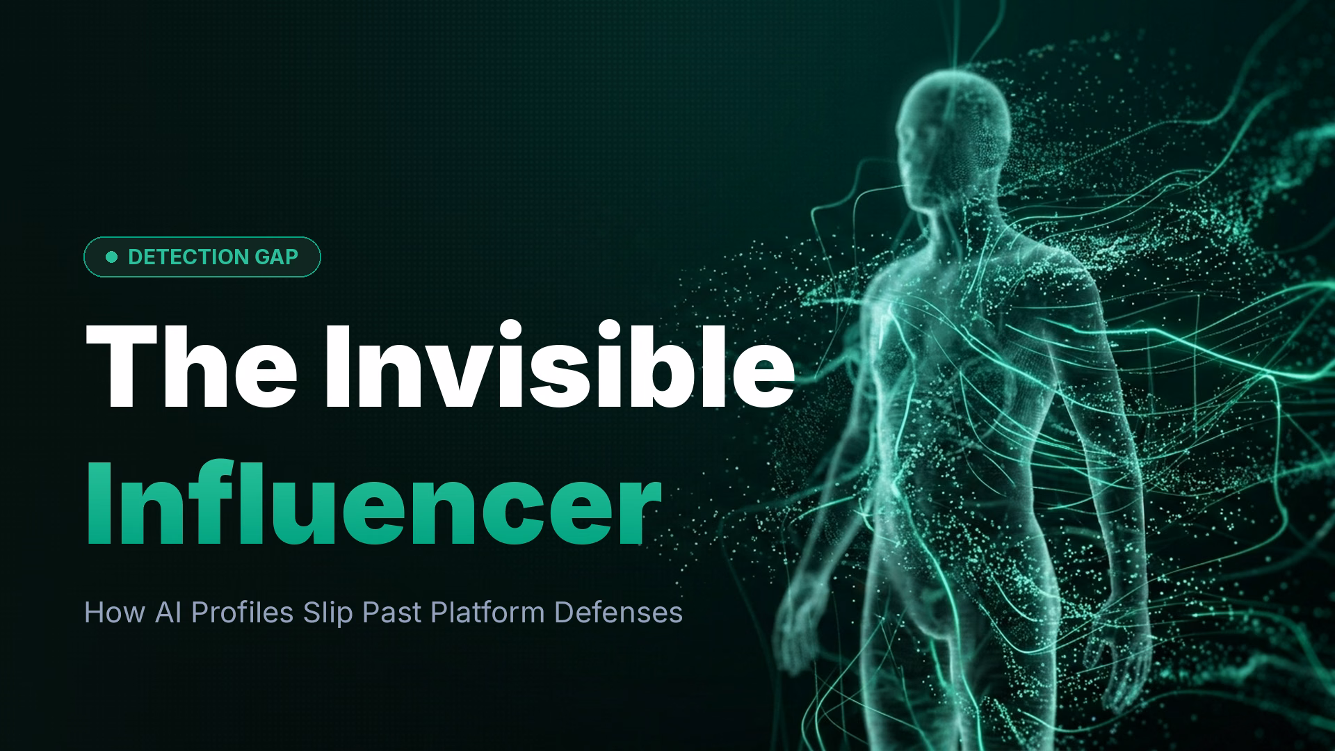 Social Media Fails to Detect AI Influencers