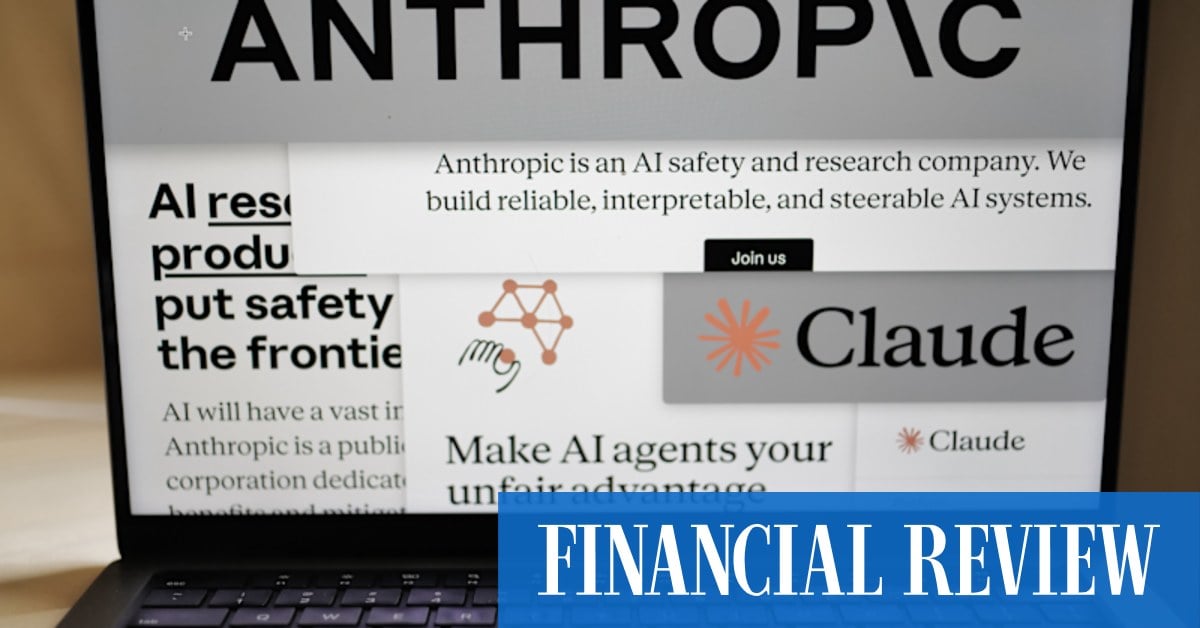 Anthropic Denies Trying to Dictate Australian Copyright Rules