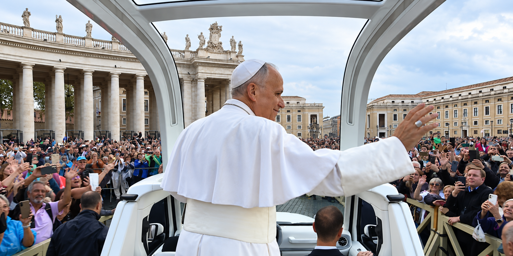 Pope Leo XIV Returns To St. Peter's Square After Lung Surgery