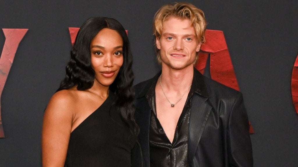 Tom Rhys Harries and Naomi Ackie