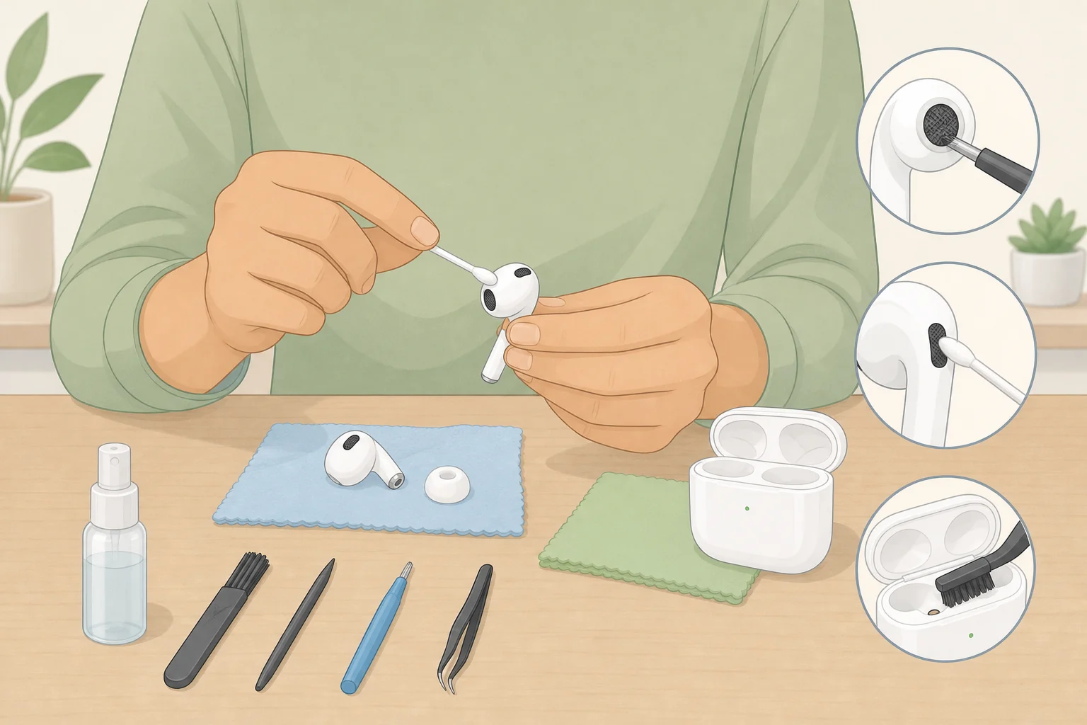 Wireless Earbuds and AirPods: How to Clean Them for Better Sound