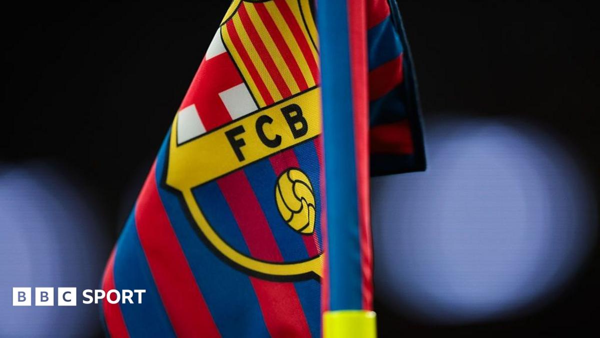 A Barcelona flag