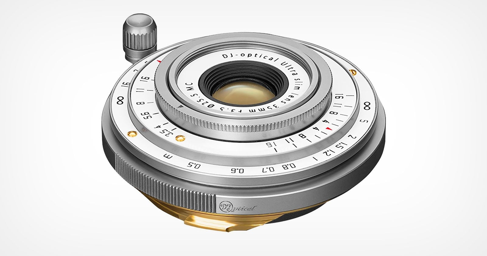 DJ-Optical Launches Ultra Slim 35mm f/3.5 Lens for Leica M-Mount
