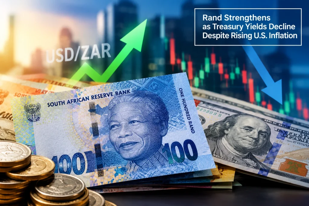 South African Rand Edges Higher Ahead of Budget Speech and Inflation Data