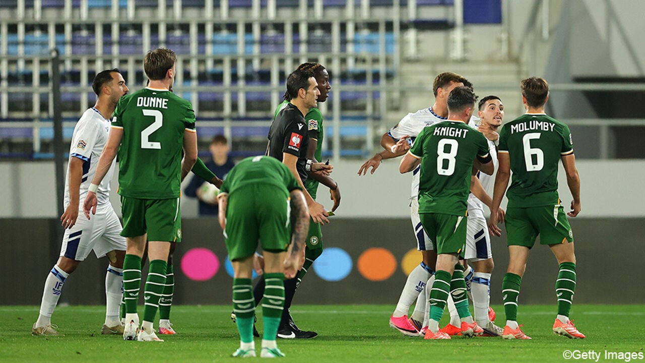 Ireland and Israel Draw 1-1 After Tunnel Spitting Incident