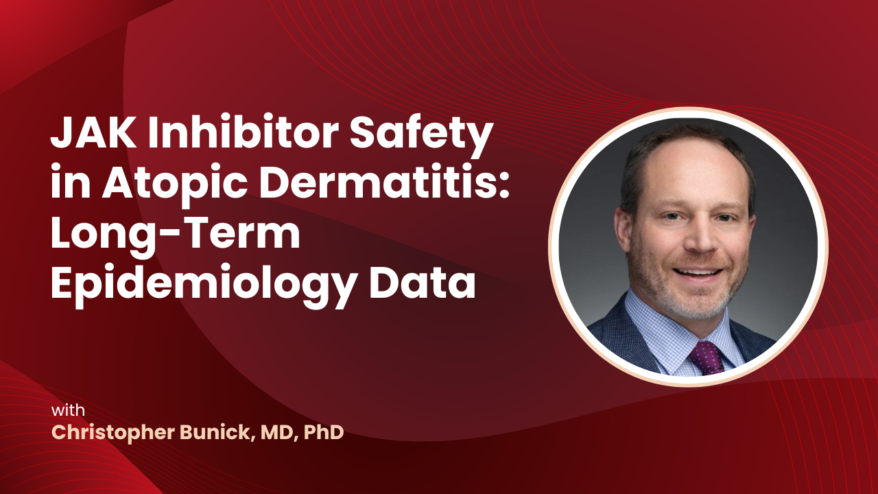 JAK Inhibitor Safety in Atopic Dermatitis: Long-Term Epidemiology Data