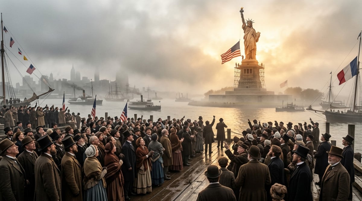 France Honors Statue of Liberty Anniversary With Immersive Exhibits