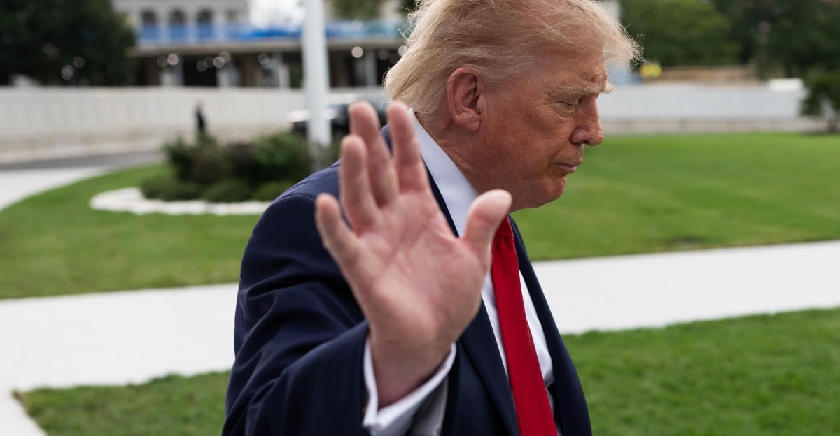 President Trump Departs Washington For Tennessee