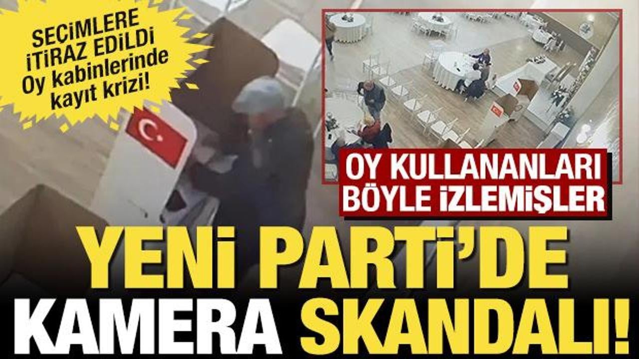 Yeni Parti Election Trigger Dispute Over Security Cameras In Samsun