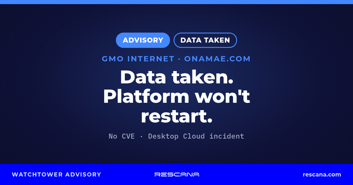 GMO Internet Onamae.com Desktop Cloud breach: GMO says customer data was taken and the platform will not restart