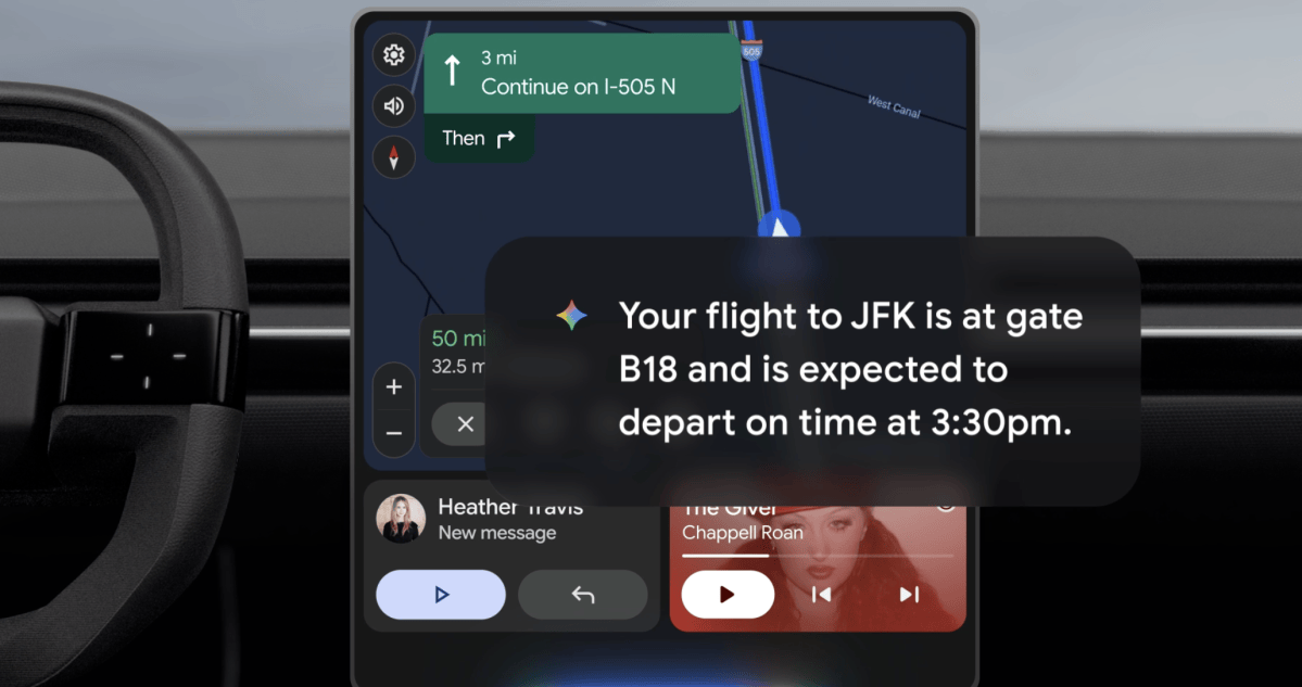 "Google's more personalized Gemini AI heading to your car&quot
