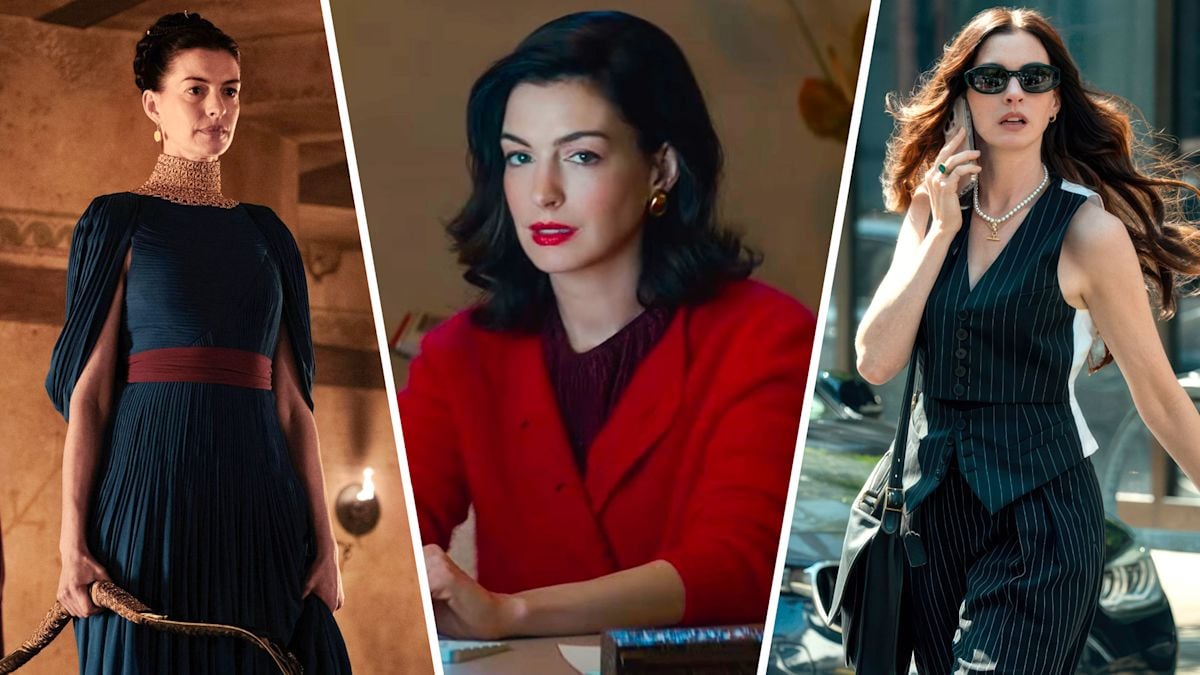 Anne Hathaway Vanishes in Smoke After Five Movie Premieres