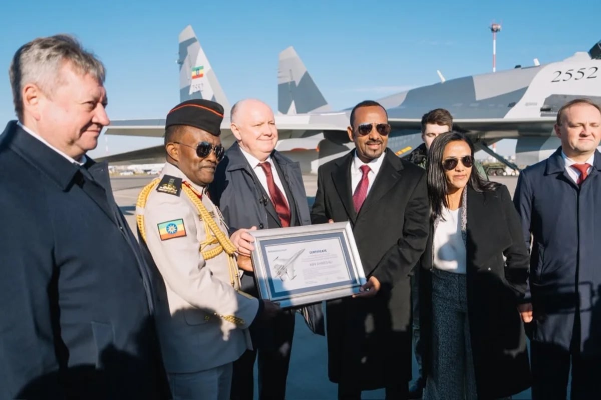 Ethiopia Receives Twelve Russian Su-35 Fighter Jets