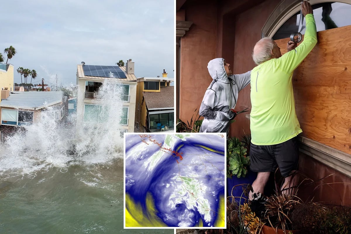 Southern California Storm Forecasts Heavy Rain and Tornado Threat