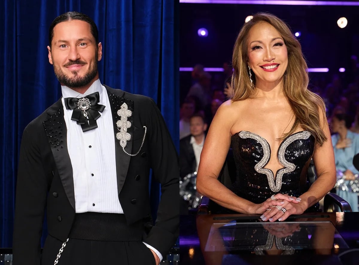 Val Chmerkovskiy Apologizes to Carrie Ann Inaba Over DWTS Post