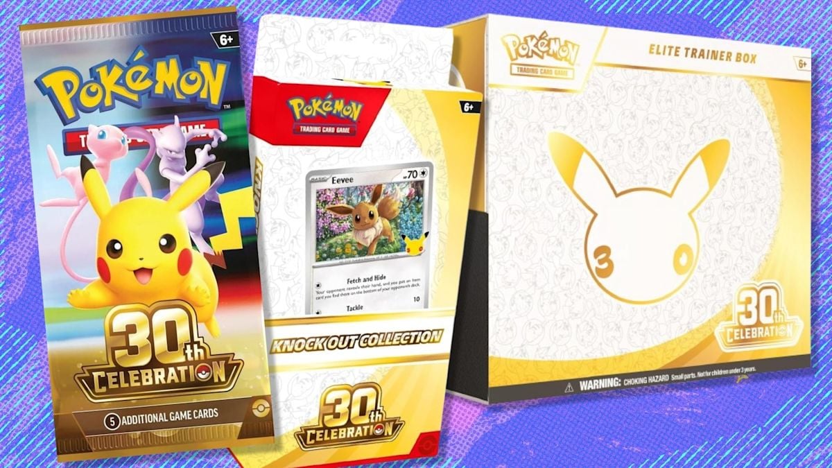 Pokémon 30th Celebration ETB Hits $159.99 on Amazon Near Market Value