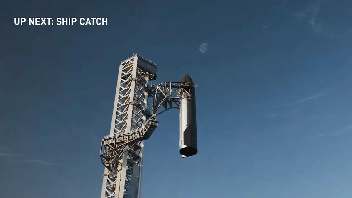 SpaceX Eyes Double Tower Catch for Starship in Flight 15