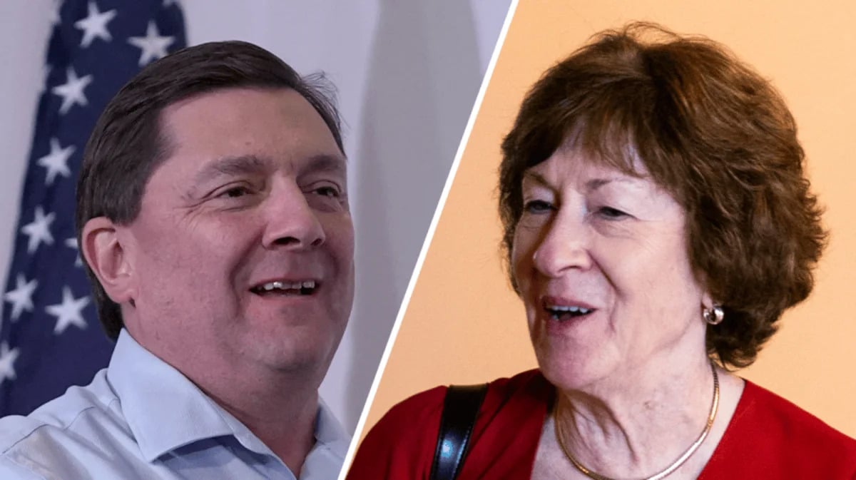 Susan Collins and Troy Jackson Clash in Testy Maine Senate Debate