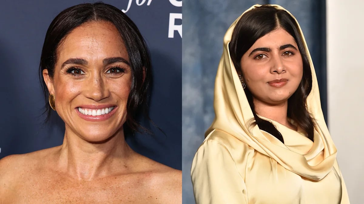 Meghan Markle Dines With Malala Yousafzai in London