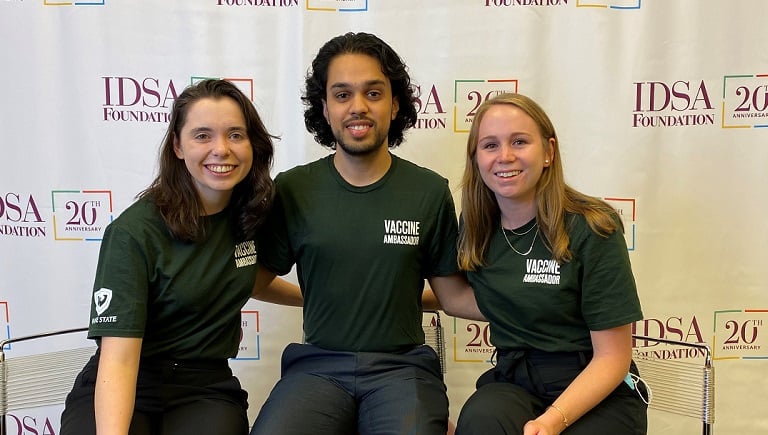 Wayne State Students Showcase Vaccine Program at IDWeek 2022