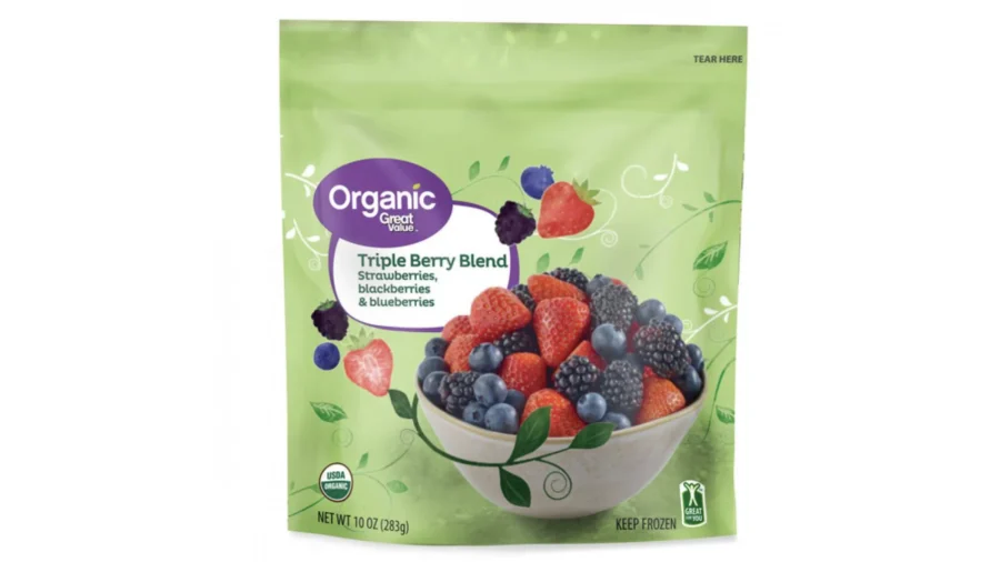 Great Value Organic Triple Berry Blend recalled over possible E. Coli contamination on Oct. 2, 2026 (FDA)