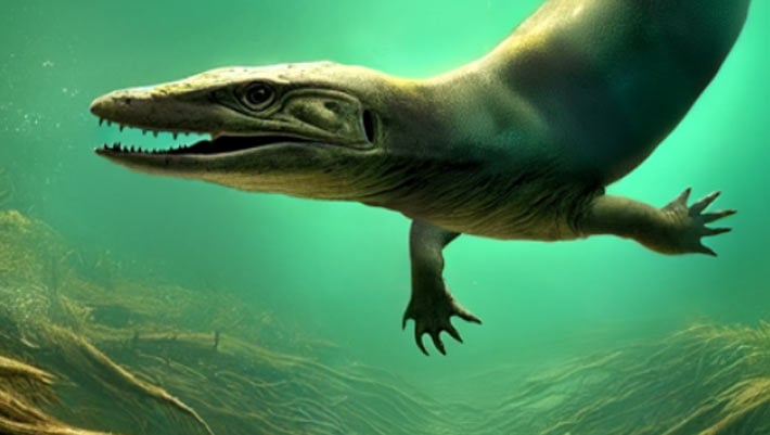 84 Million-Year-Old Freshwater Mosasaur Identified in France
