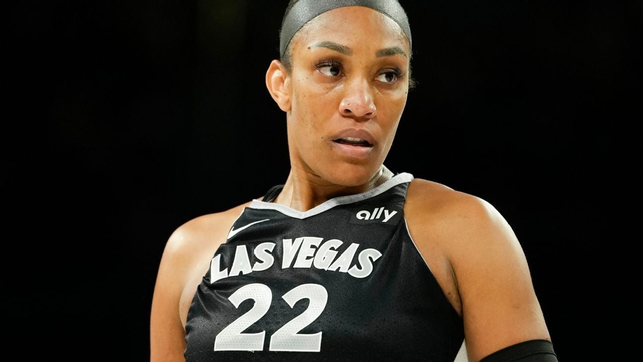 A'ja Wilson wins record fifth WNBA MVP award
