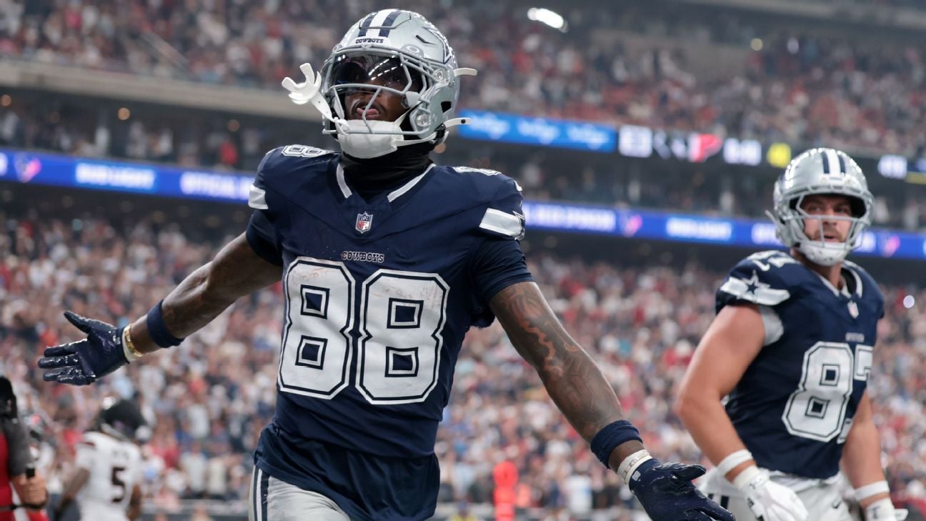 CeeDee Lamb Calls it 'Everything' to Have Career Day in Return to Houston