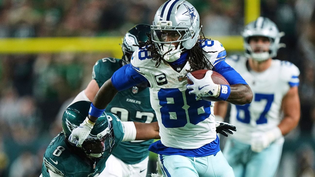 Dallas Cowboys vs. Philadelphia Eagles in Week 7 Monday Night Football on October 26, 2026