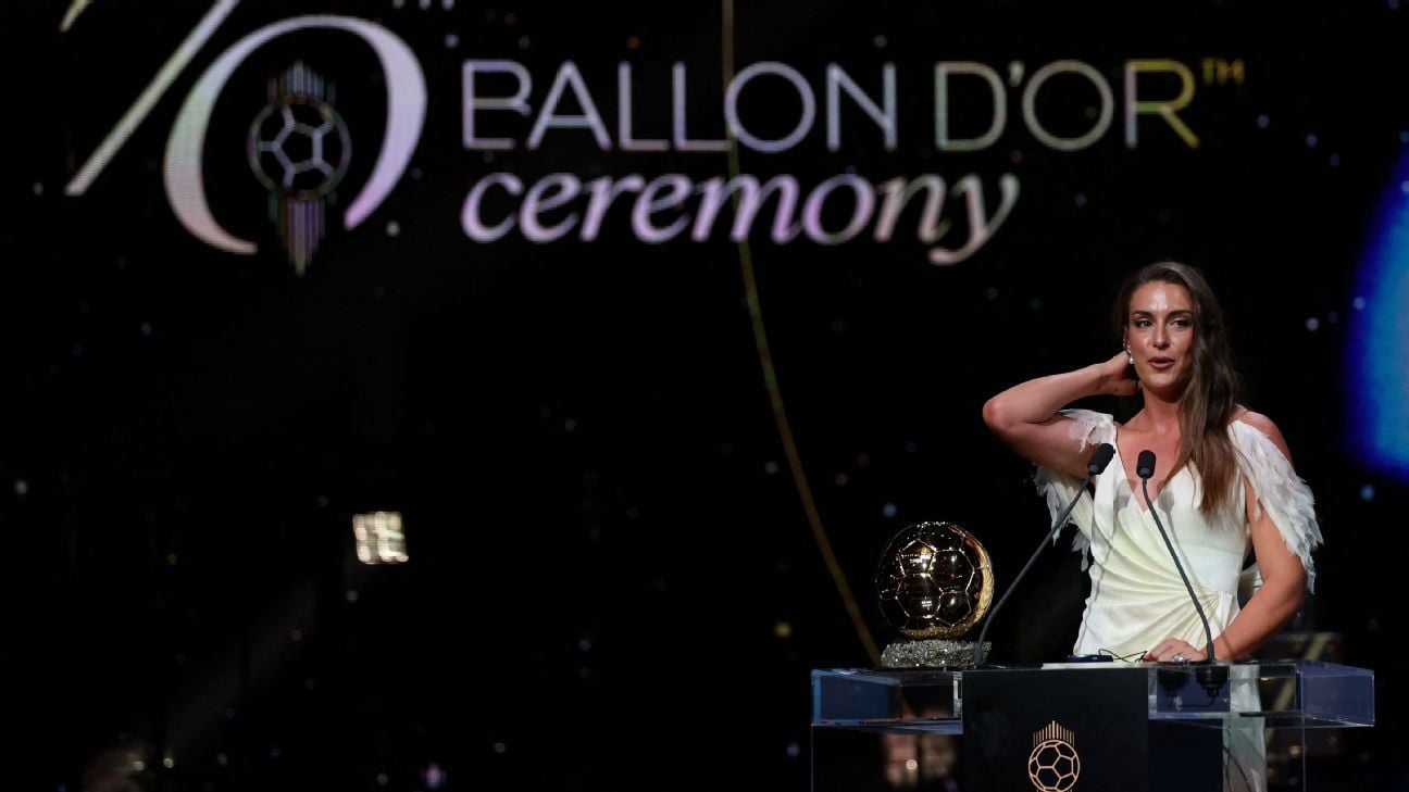 Alexia Putellas Wins 2026 Women’s Ballon d’Or Third Time