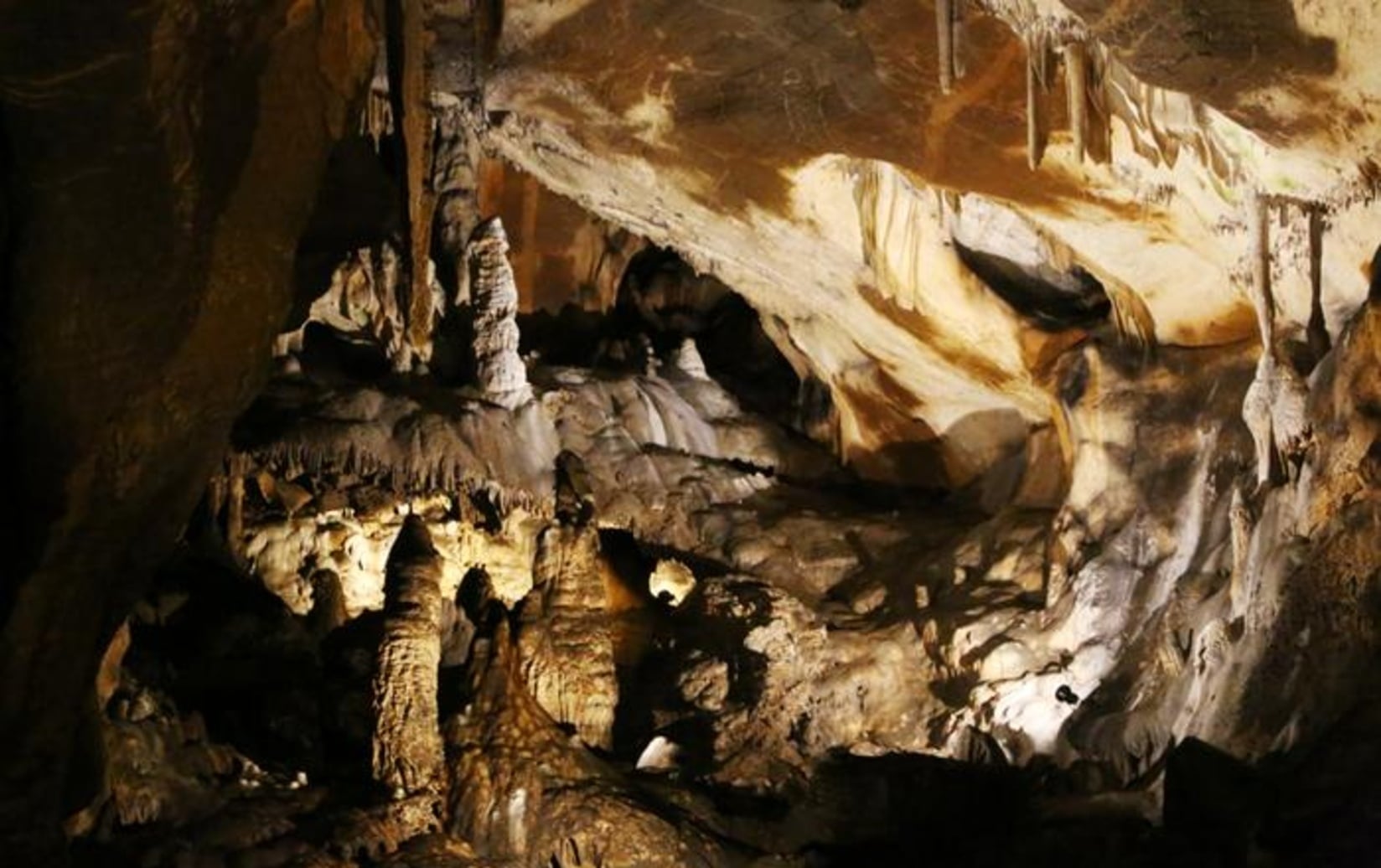The Cave of Isturitz in southwestern France, where researchers recovered the remains of a Gravettian woman who lived about