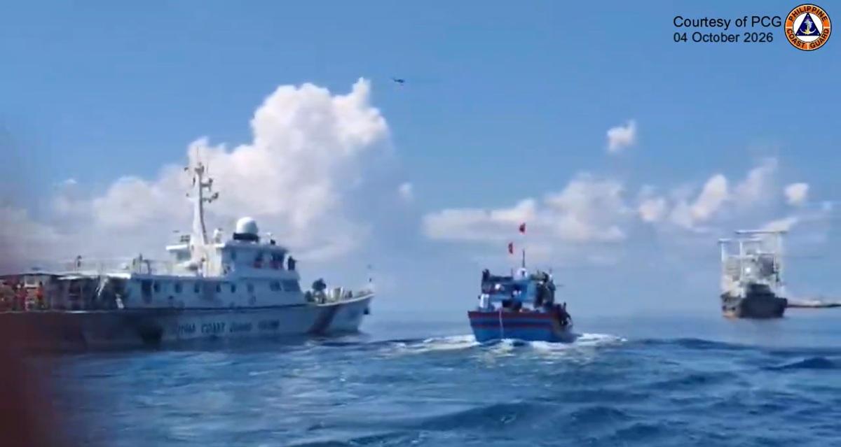 Chinese Vessels Block PH Law Enforcement Operation Near Pag-asa Island