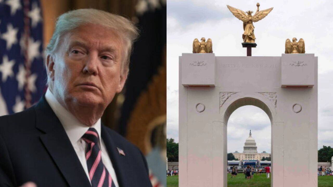 Trump's Arch Plan Faces Legal Battle