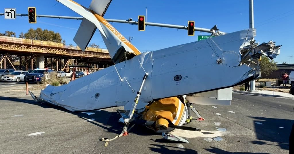 San Jose Plane Crash on Capitol Expressway Injures Three