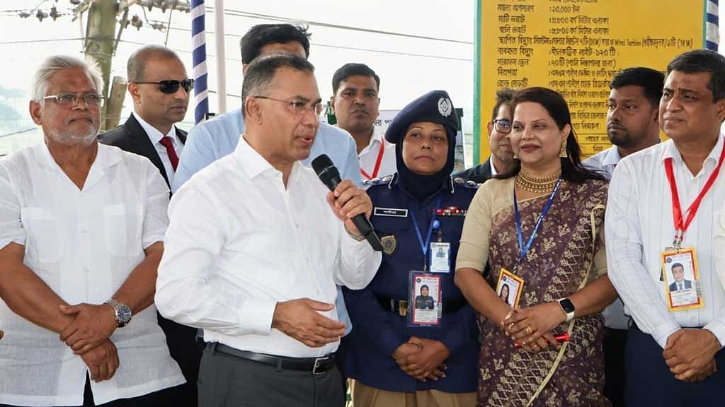 Tarique Rahman Inaugurates Rupantar Green Project