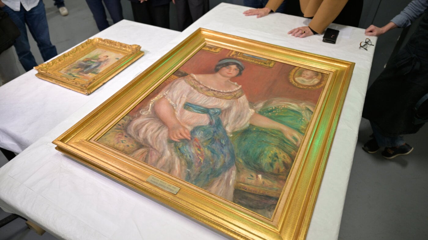 French Investigators Recover Stolen Renoirs Using DNA and Vehicle Tracking