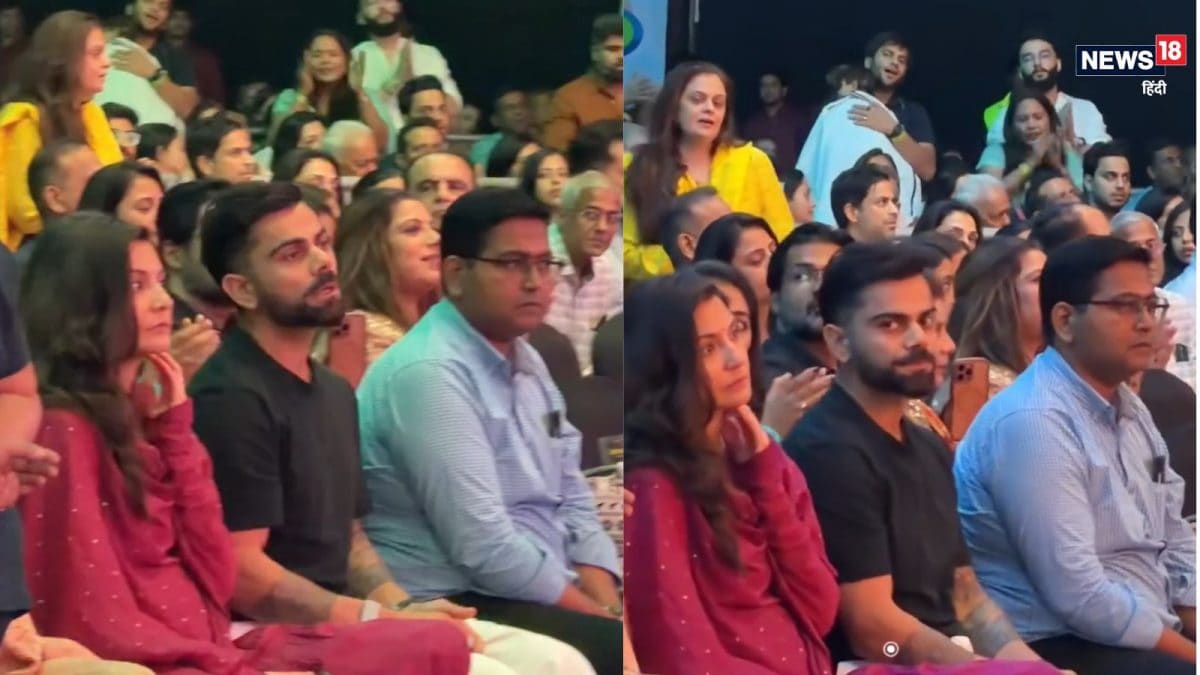 Virat Kohli and Anushka Sharma Attend Mumbai Kirtan Concert