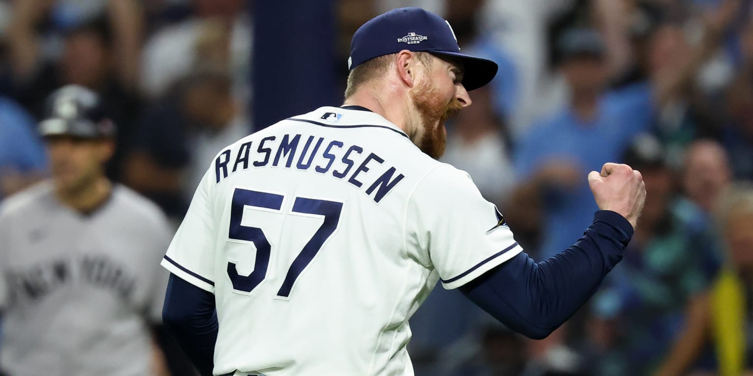 Drew Rasmussen No-Hits Yankees Into Eighth Inning in ALDS Opener